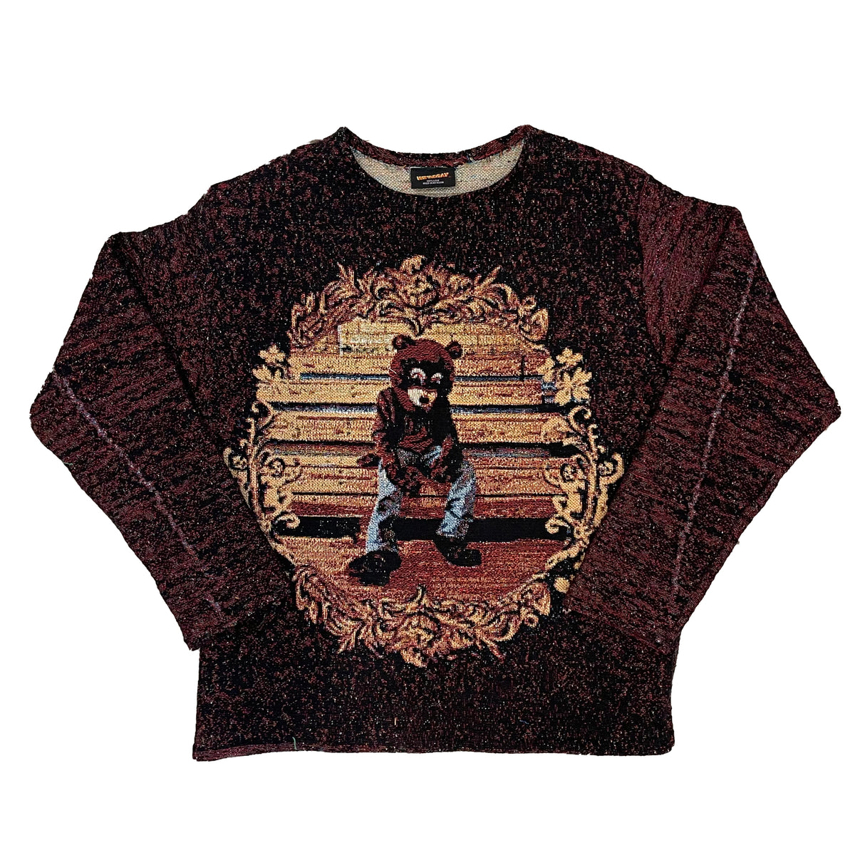 YE DROPOUT WOVEN TAPESTRY SWEATER – WE'REGAY