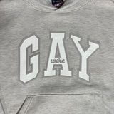 GAY PUFF PRINT HOOD