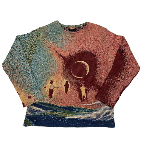 DONDA WOVEN TAPESTRY SWEATER